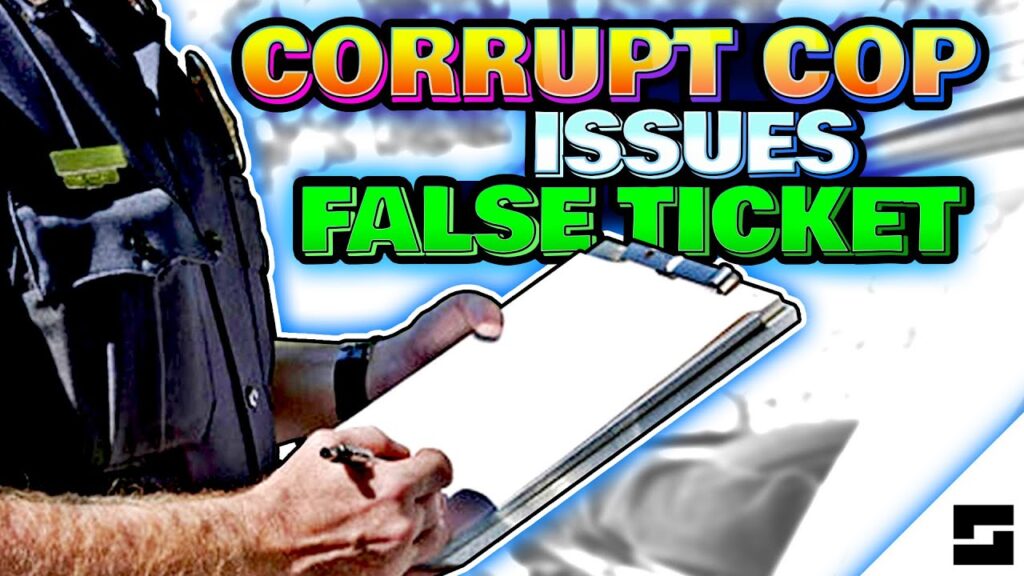 Cop Knowingly Writes FALSE Ticket To Retaliate