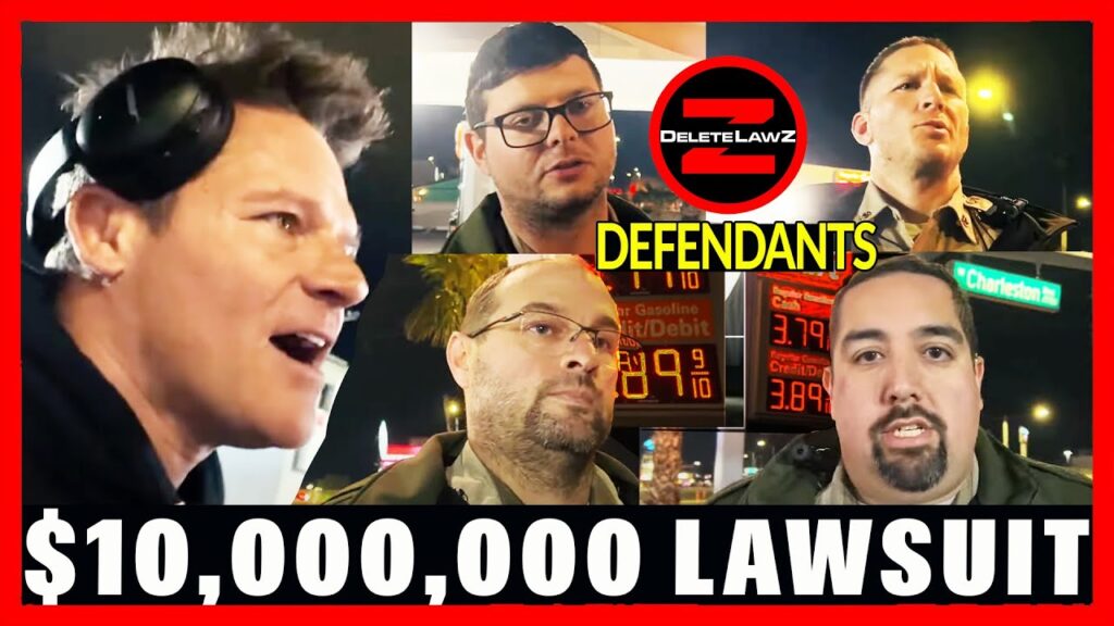 10 MILLION DOLLAR LAWSUIT - COPS ARREST MAN FOR FILMING COPS -SAYS HE IS NOT PRESS