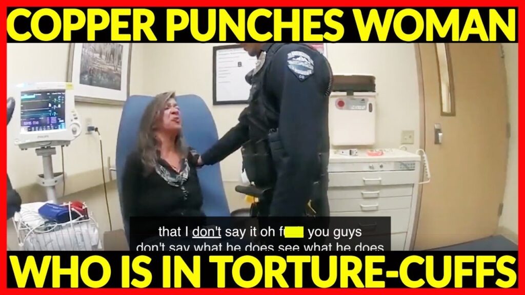 COLORADO P!G PUNCHES TORTURE CUFFED WOMAN- BUT, THERE'S NO QUALIFIED IMMUNITY IN COLORADO!