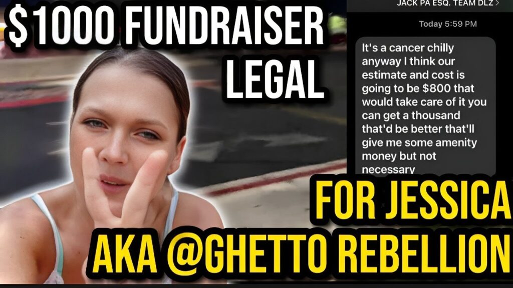 Bad Policy Is a Cancer; $1000 Legal Fundraiser For Jessica aka @GhettoRebellion