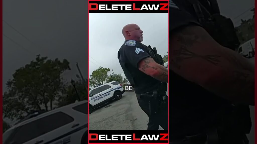 DEMON COP CH*KES FEMALE COP AND THREATENED TO OFF MAN!