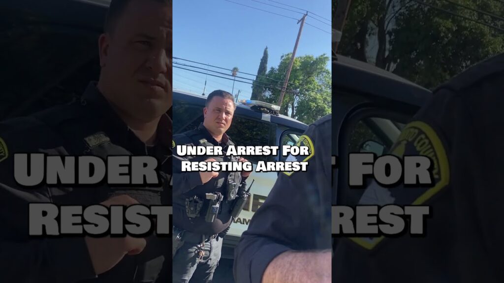 Under Arrest For 