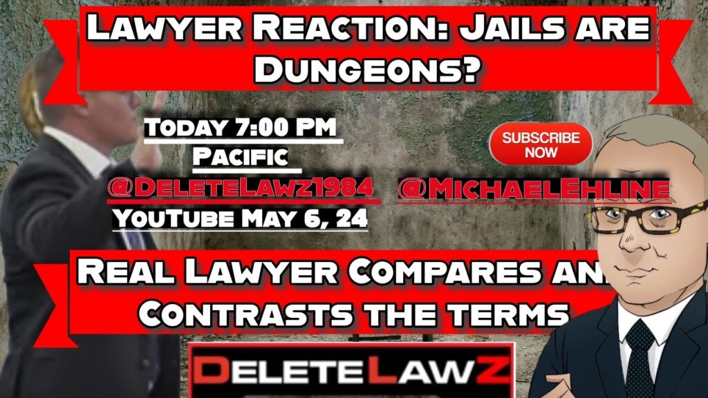 ⚖️ð Lawyer Reacts: Are Jails Dungeons? Exploring Chille DeCastro's Insights with DeleteLawz