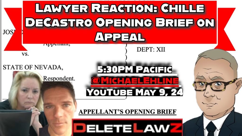 ⚖️ð Lawyer Reaction: Analyzing Chille DeCastro's Opening Brief on Appeal