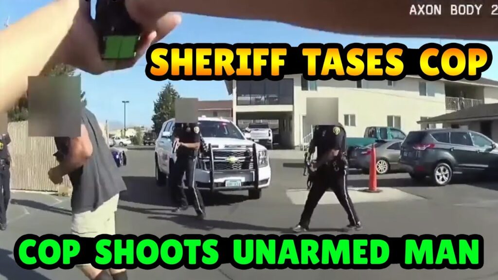 Sheriff Tases Cop - Cop Accidentally Shoots Unarmed Man