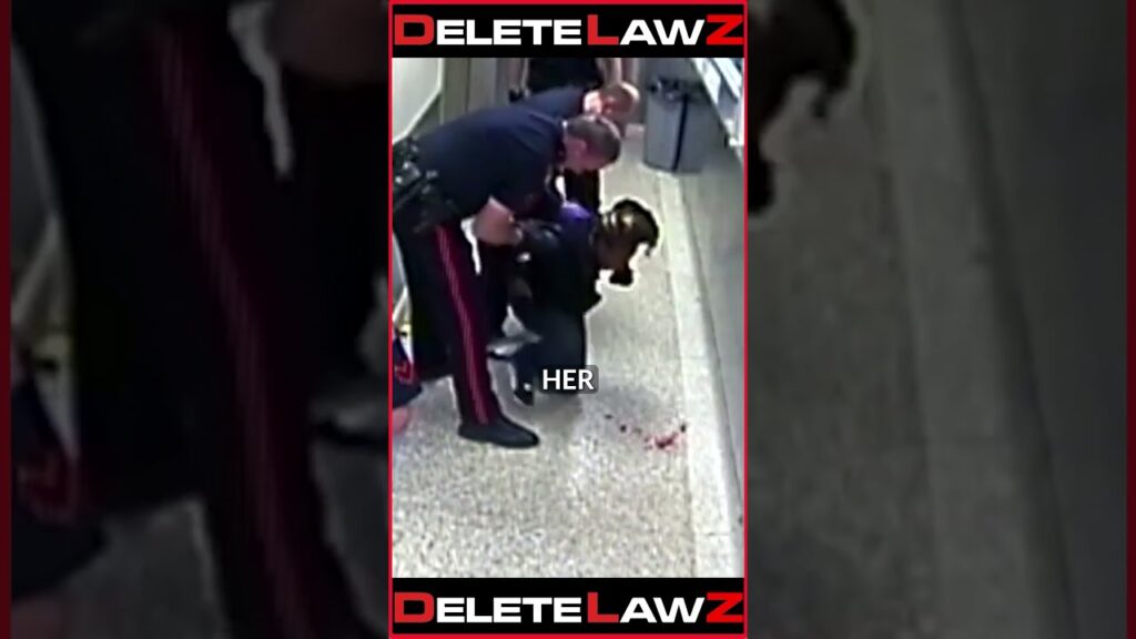 WOMAN GETS OFFED AFTER COP SL*MES HER!