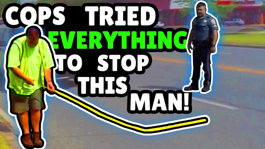 DUMBfounded Cops Can't Stop This Guy! --- Measures Road and Solicits Trespass