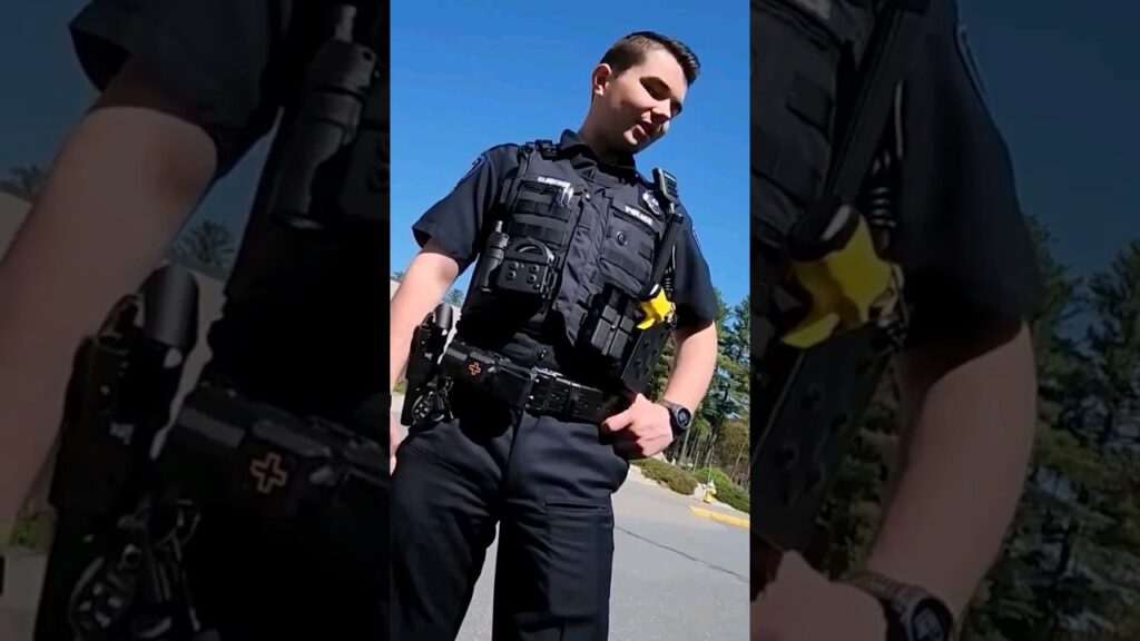 Potty-Mouth Cop At Middle School 