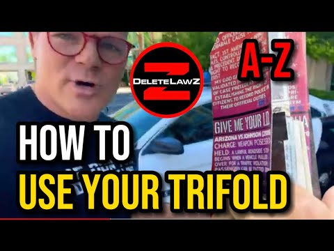 From A-Z, How to use the Trifold, with Examples