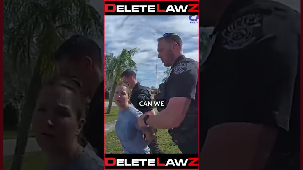 COPS ARREST VICTIM OF A CRIME!