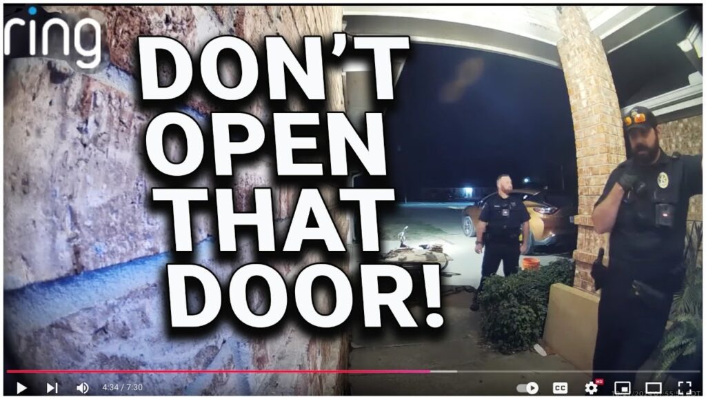 DON'T OPEN THE DOOR + FIRST AMENDMENT AUDITOR CHANNEL IS UP