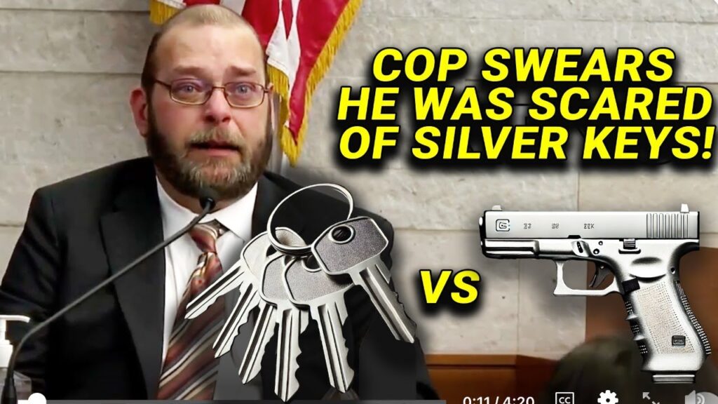 COPS CAN OFF YOU BY SWEARING THEY WERE SCARED & MISTAKEN: KEYS VS GUN