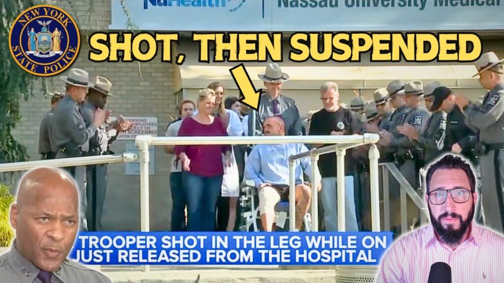 Hero State Trooper SUSPENDED After Being Shot by 