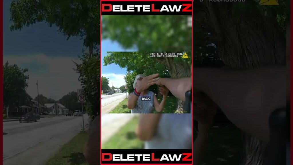 SENSITIVE COP ￼TREATS SENIOR CITIZEN LIKE TRASH!