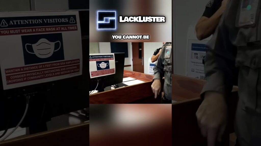 You cannot be in here!