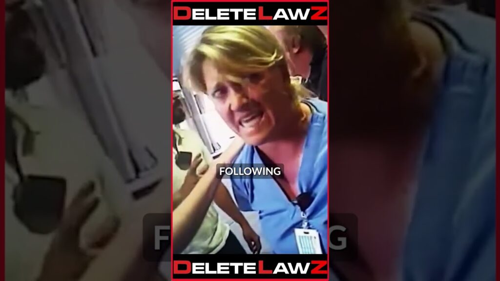 NURSE ARRESTED BY ANGRY COP FOR NO REASON!