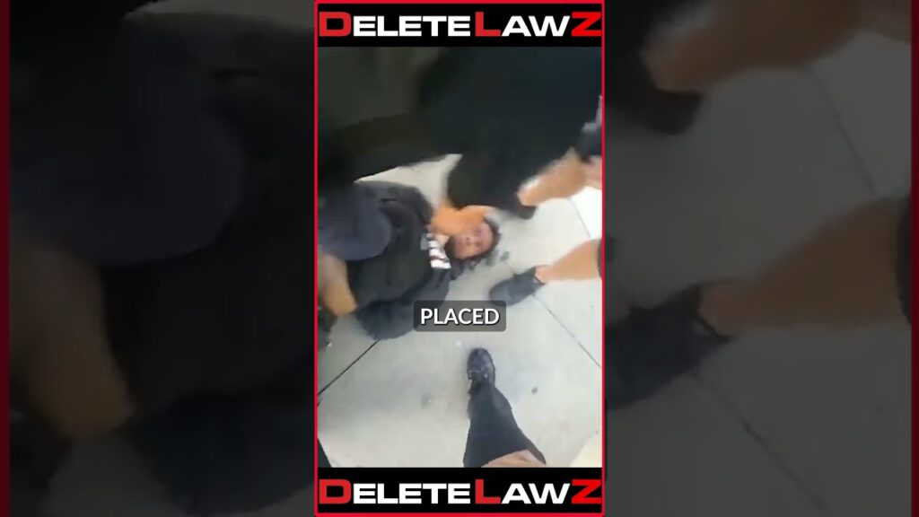COP STUMPS ON DEFENSELESS HAND-CUFFED MAN’S FACE!