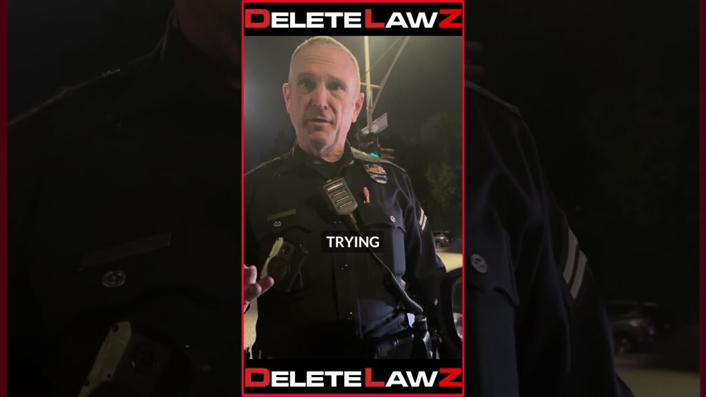 AGGRESSIVE COP STOPS ME WHILE LA IS ON FIRE!