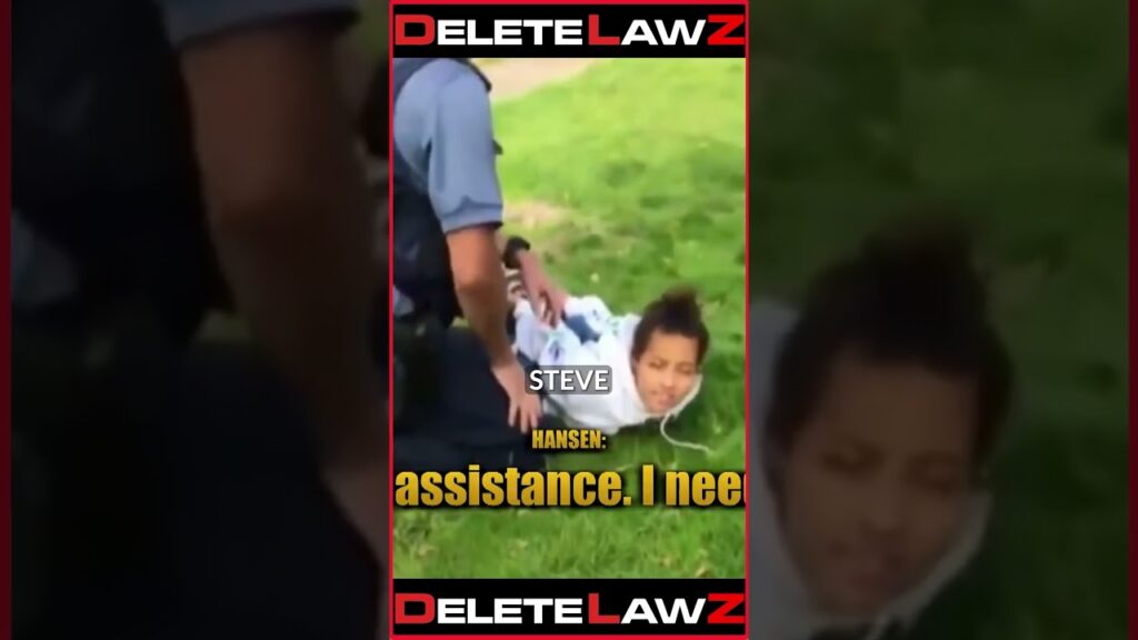 COLLEGE STUDENT SLAMMED AND ARRESTED FOR NOT GIVING ID!
