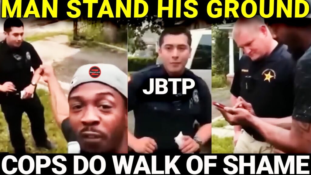 MAN STANDS HIS GROUND - DIRTY JBTPs TRY TO CHEAT HIM - WALK OF SHAME