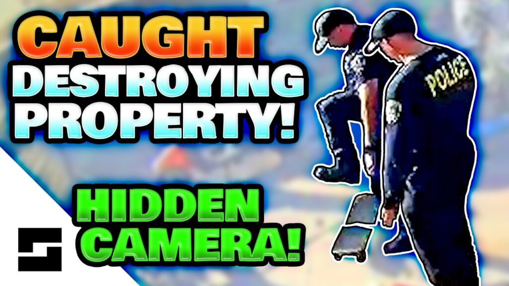 EXCLUSIVE - Cops CAUGHT Destroying Property - Hidden Camera!