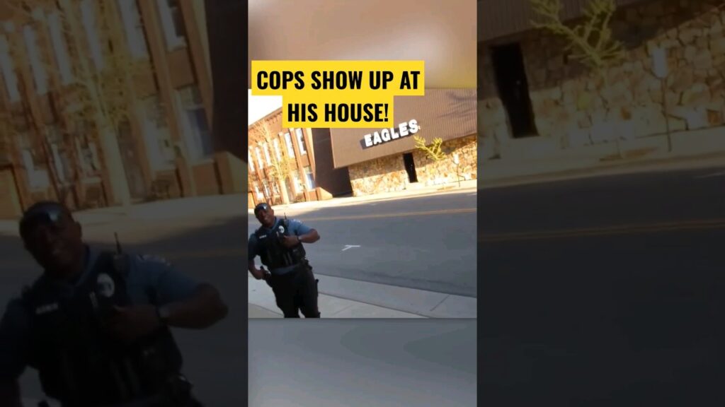 Cops Show Up At His House! (I Don't Answer Questions)