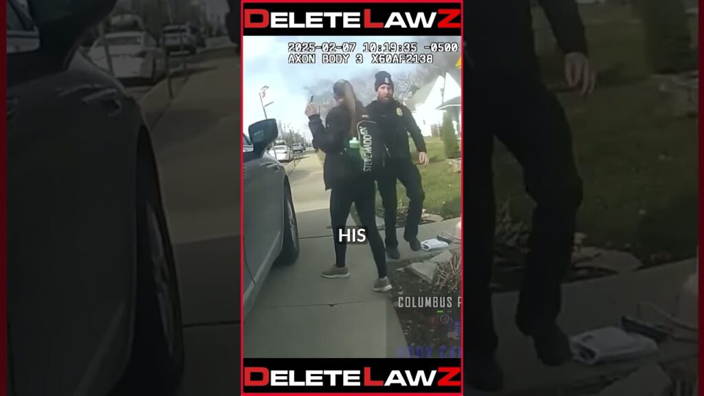 COP ATTACKS FATHER WHO HAD BABY IN HIS ARMS!