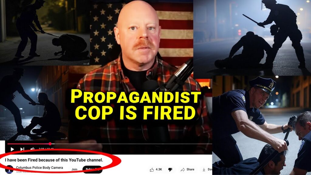 COP PROPAGANDIST IS FIRED & DOESN'T KNOW WHY