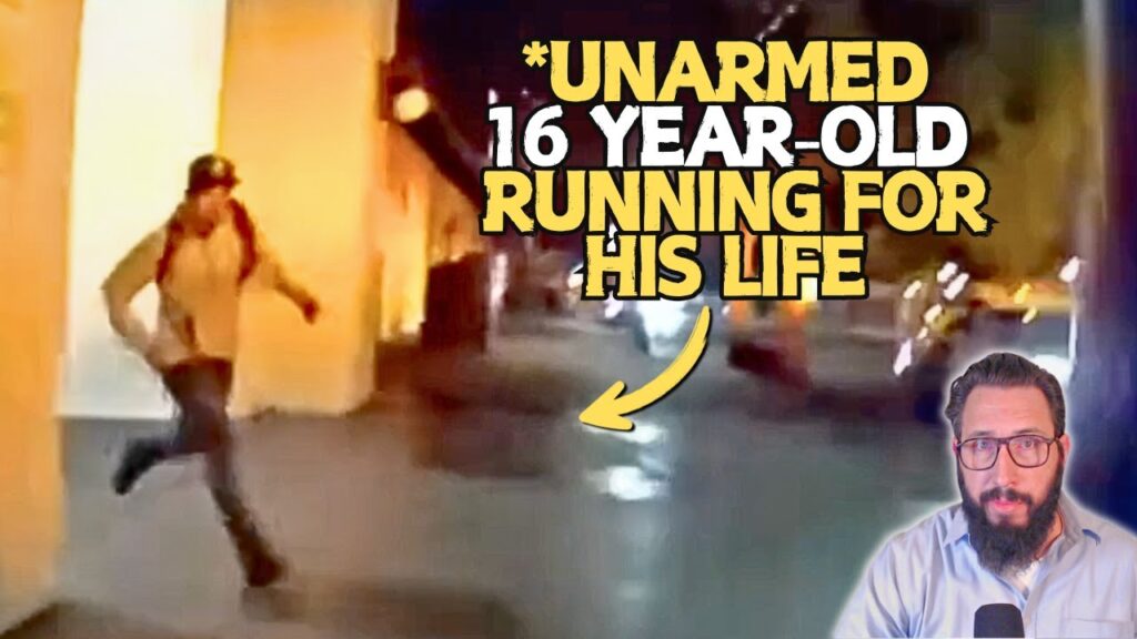 He Runs Away and Survives (but then encounters a police officer)