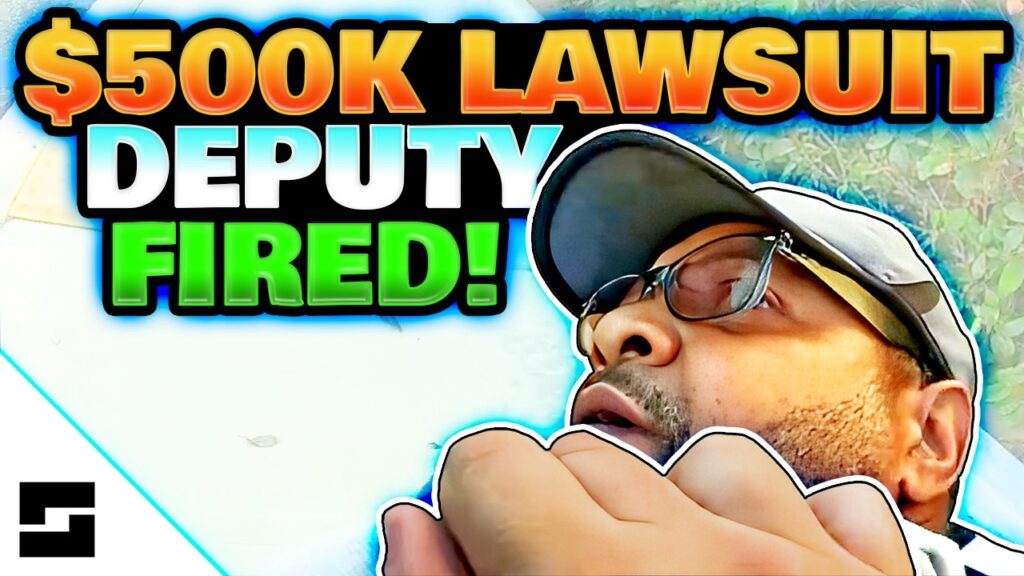 Deputy Fired After Attacking Disabled Man - $500K Lawsuit!