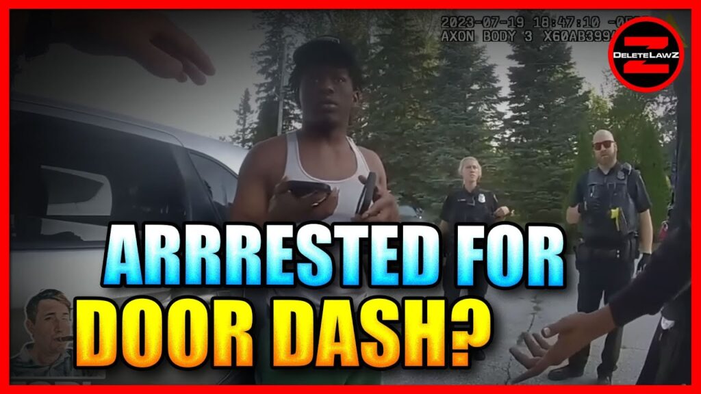 DOORDASH DRIVER ARRESTED WHILE ATTEMPTING TO DELIVER ORDER!