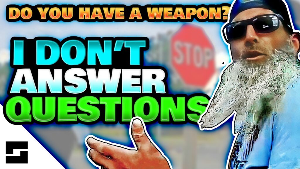 Handcuffed For 30 Minutes Because He Wouldn't Answer Questions