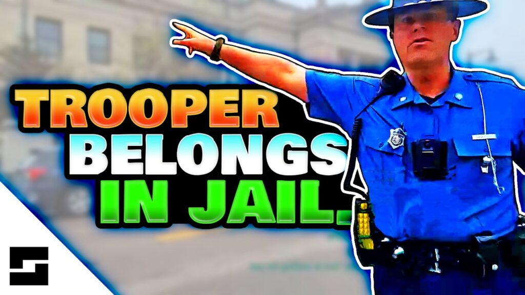 Unhinged Trooper Slams Man For No Reason - Lawsuit Incoming