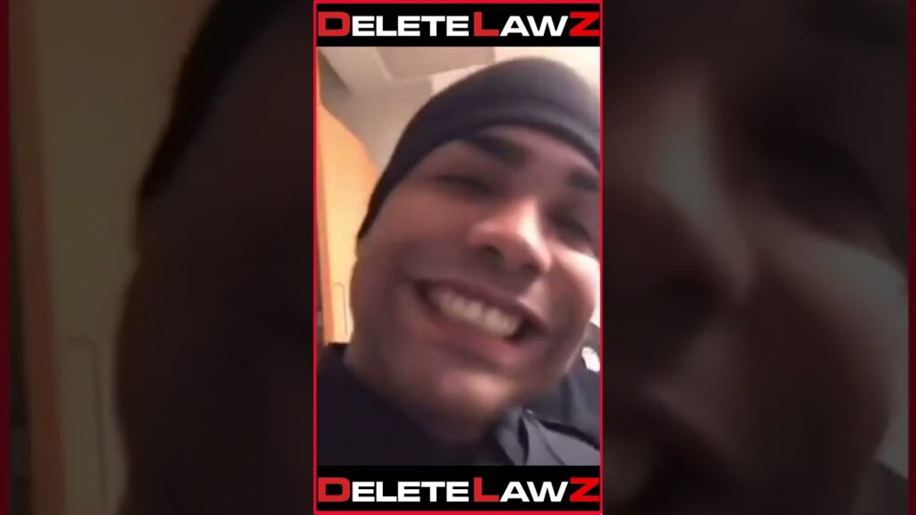 TRIGGERED COP SLAPS INJURED MAN ON A STRETCHER!