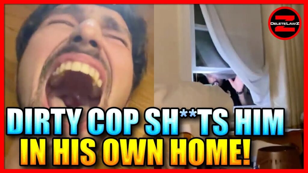DIRTY COPS SH**TS MAN IN HIS OWN HOME