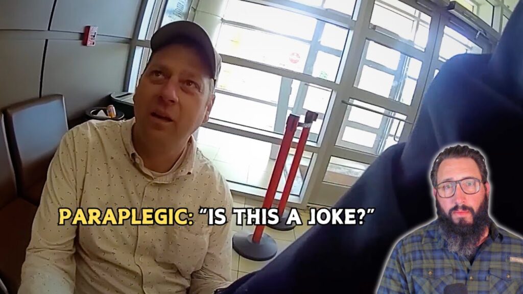 Cops Arrest Paraplegic in Wheelchair for 