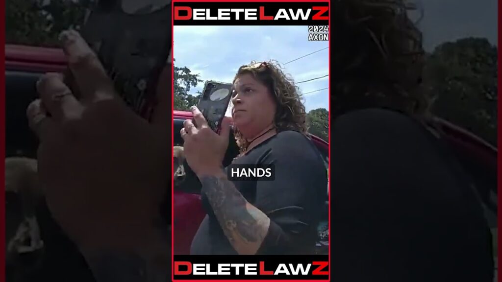 FRAGILE COP ARRESTS WOMAN FOR HURTING HIS FEELINGS!