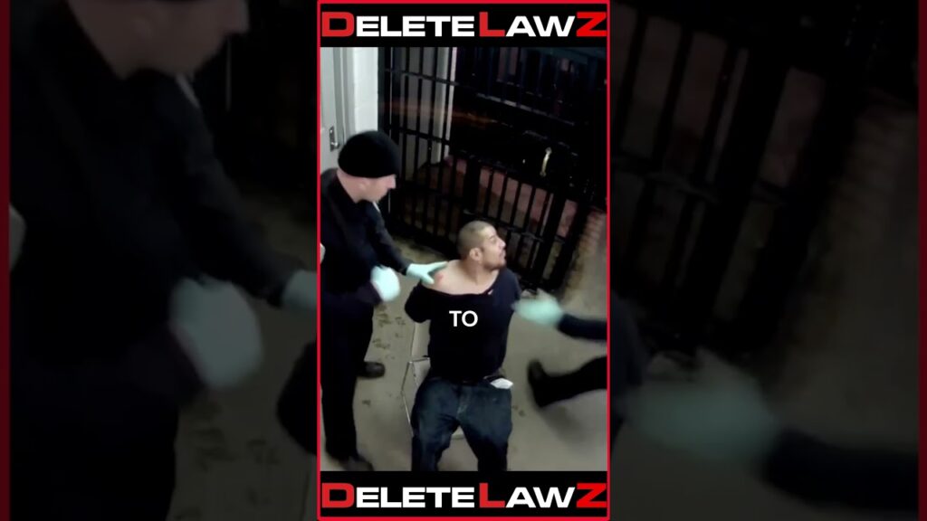 PSYCHO COPS B**T MAN DOWN FOR SPITTING AT THEM!