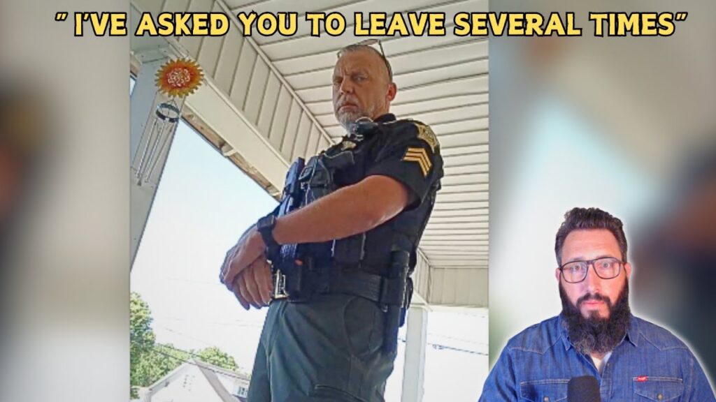 Cop Shows Up at Yard Sale, Detains Man on His Porch for 45 Minutes (without a warrant)