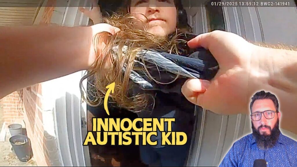 Cop Yanks Autistic Kid Out of His Home, Onto the Ground