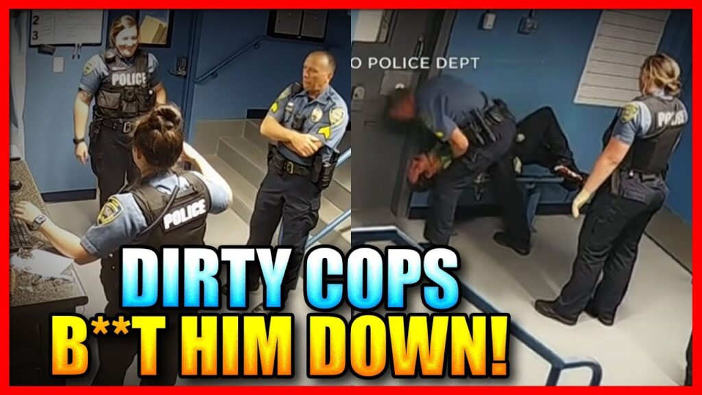 Br*tal Cop @ssault During Booking Process – Unbelievable Footage!