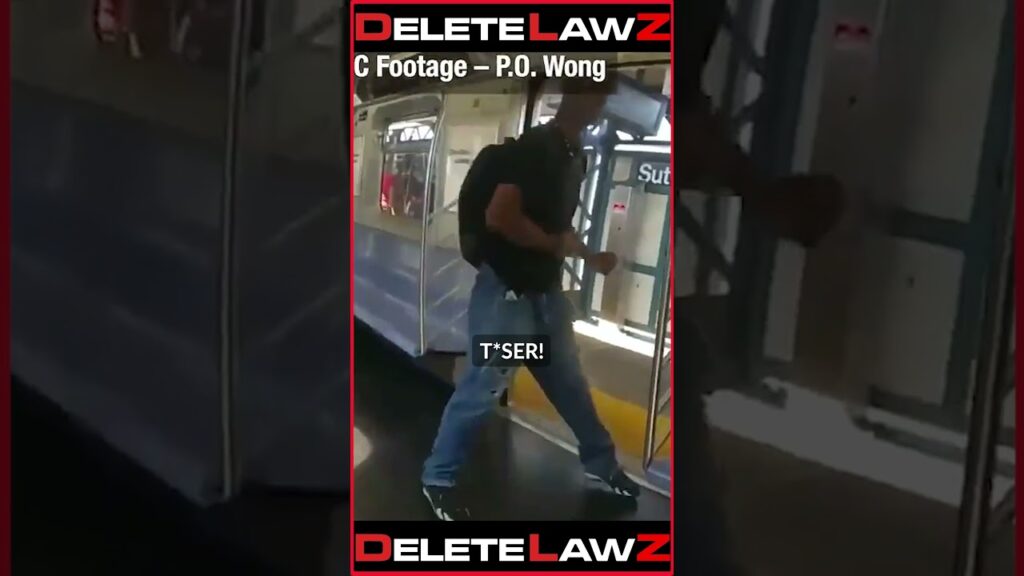 CARELESS COPS SH**T INTO SUBWAY OFFING MAN!