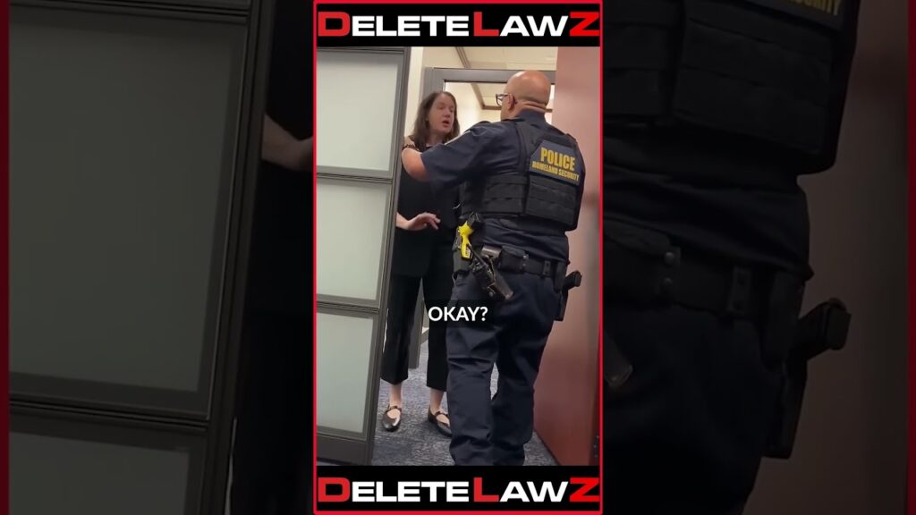 COP ARREST WOMAN IN OFFICER AND ACCUSES THEM OF PROTESTING