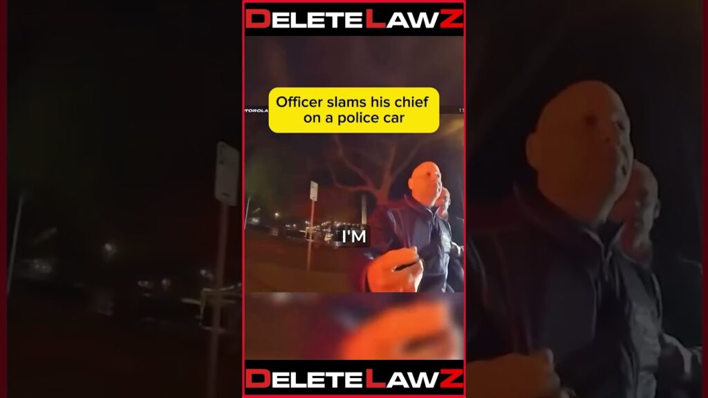 WEIRD POLICE CHIEF GETS SL*MMED BY HIS OWN OFFICER!