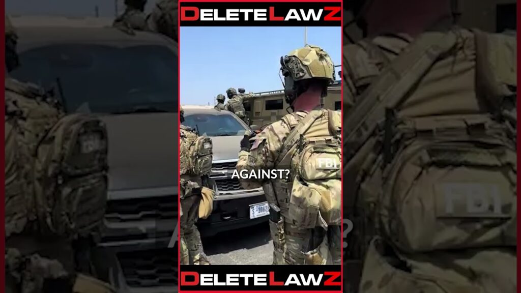 SWAT TEAM BLOCKS THE ROAD WITH MILITARY WEAPONS!