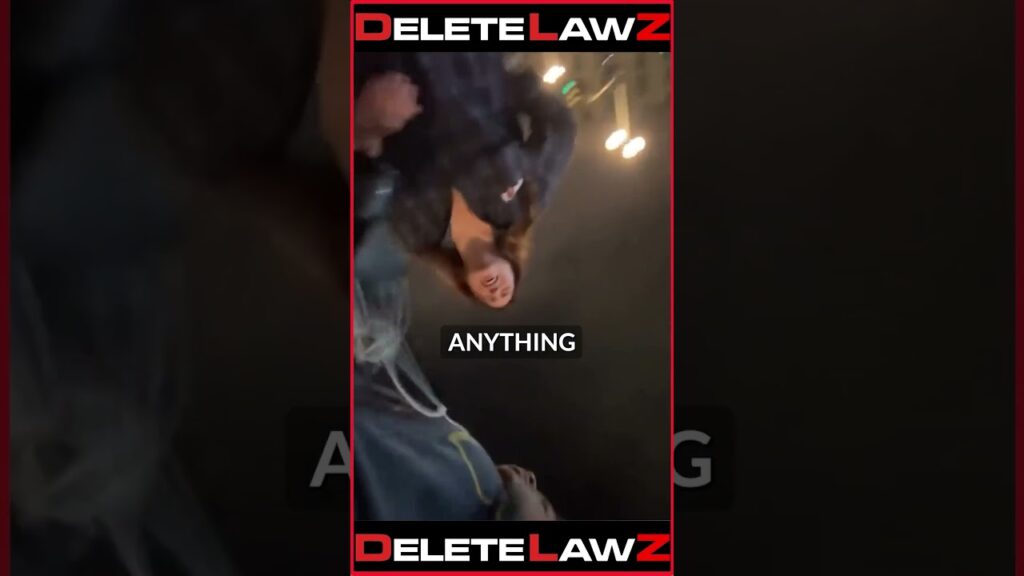 COP SH**TS PROTESTER WITH RUBBER BULLET!