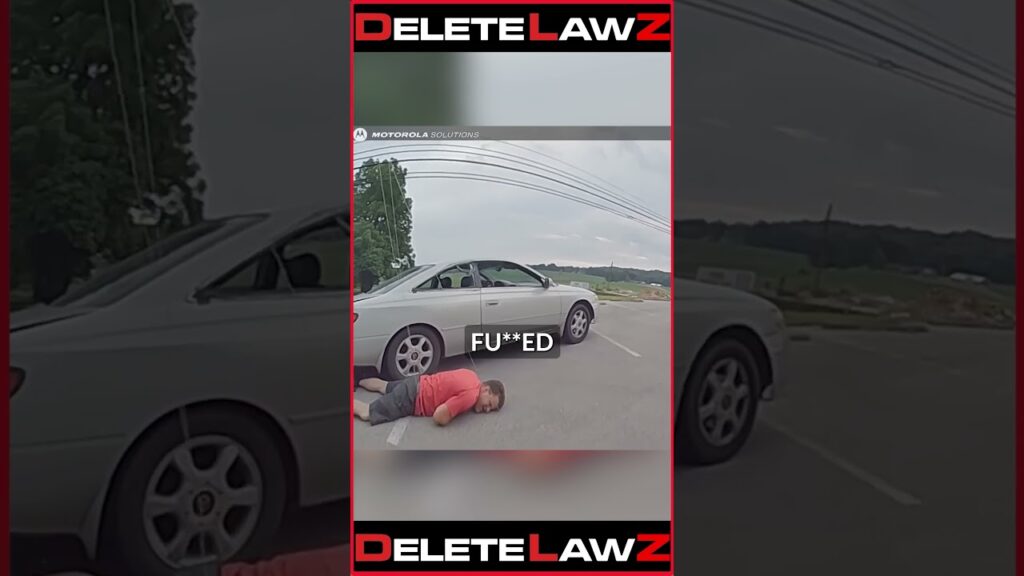 COP T*SES MAN CAUSING HIM TO BREAK HIS BACK!