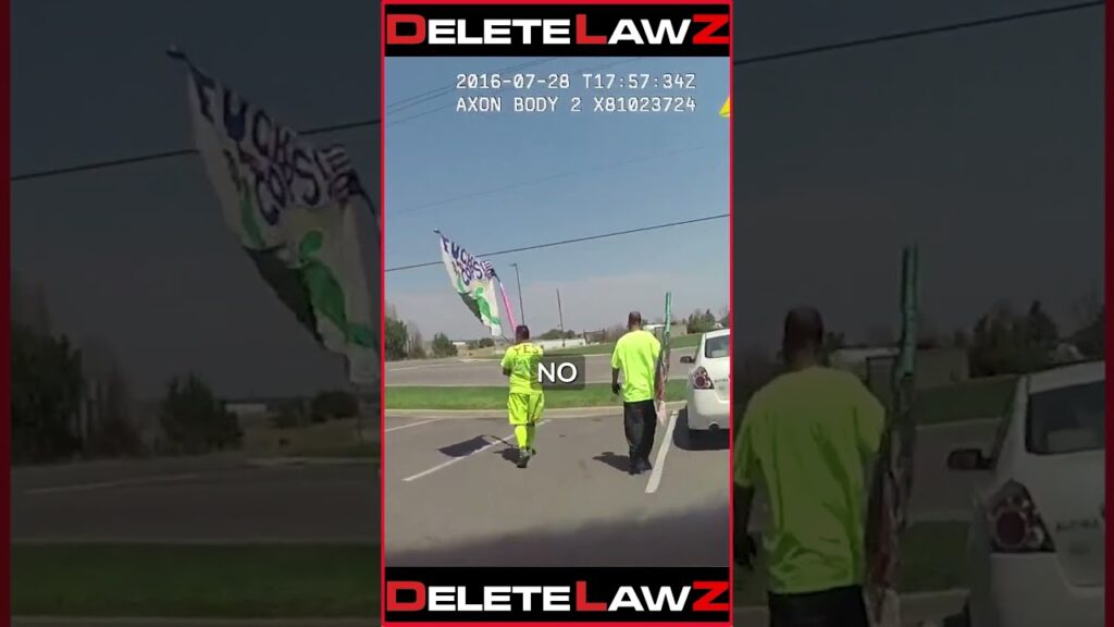 ANGRY COP TRIES TO UNLAWFULLY ARREST MAN AND GETS CHECKED!