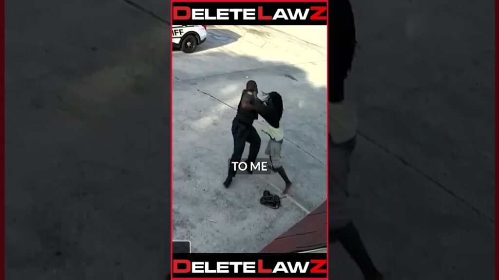 COP LOSES A FIGHT SO HE DECIDES TO SH**T MAN!