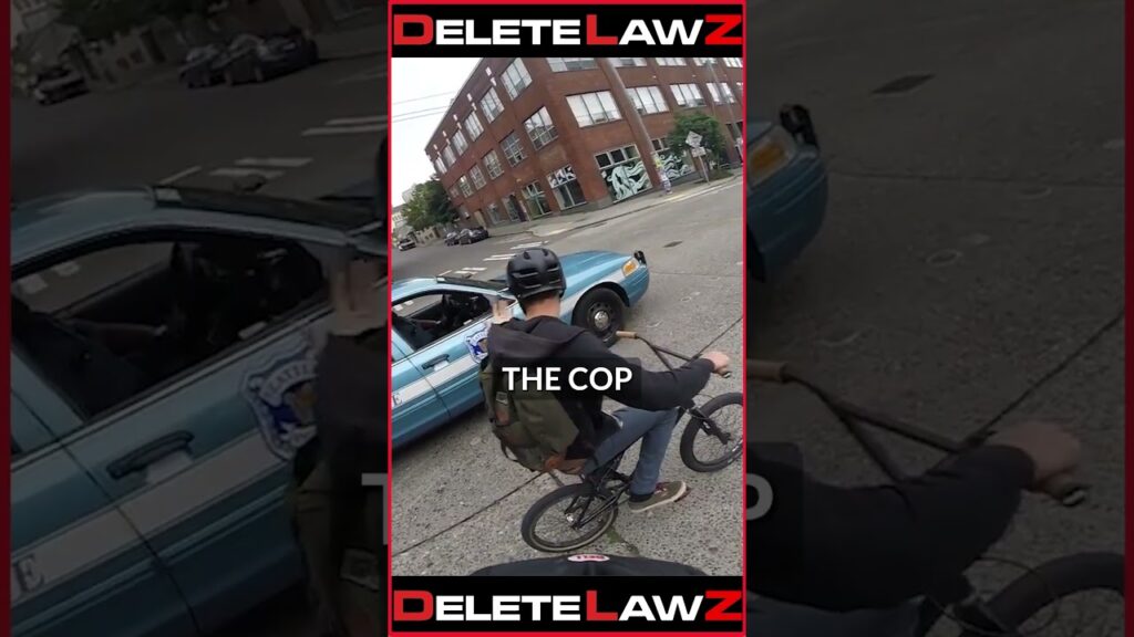 COP PULLS OVER MOTORCYCLIST FOR NO REASON!